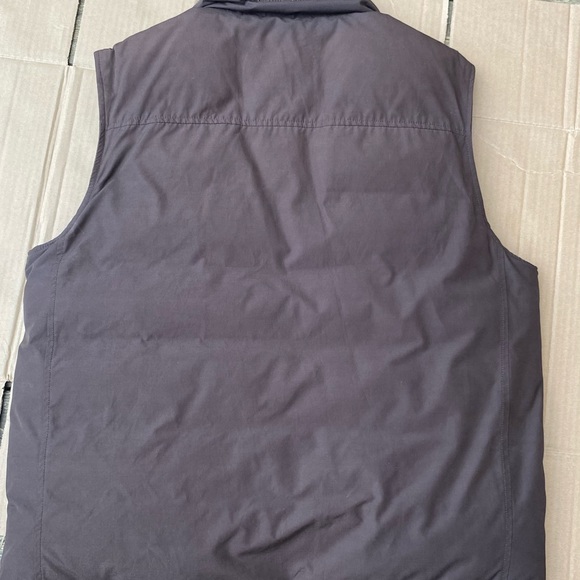 Vintage Eddie Bauer brown vest with a fuzzy collar - Picture 2 of 5